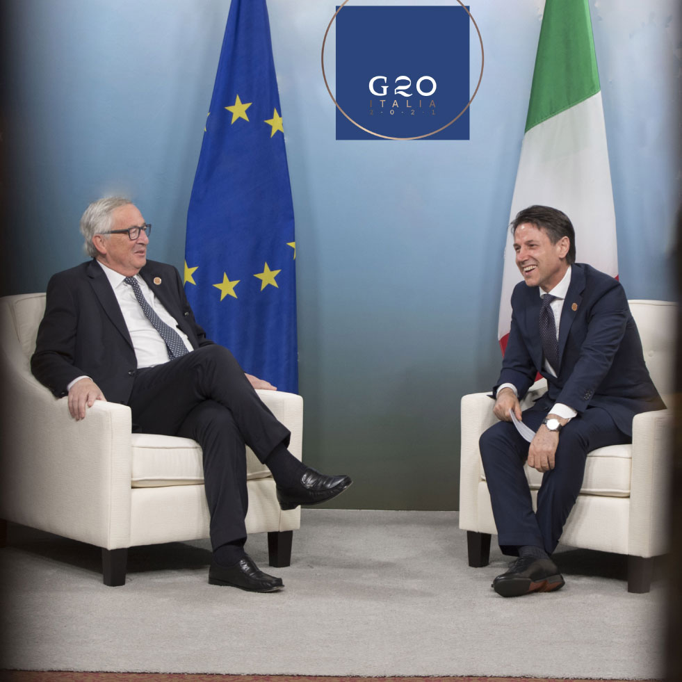intervista durante il G20 con Giuseppe Conte
