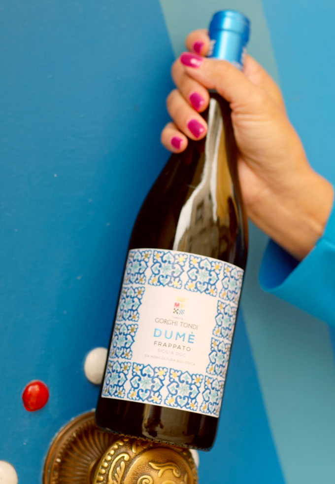bottiglia di vino Frappato Gorghi Tondi