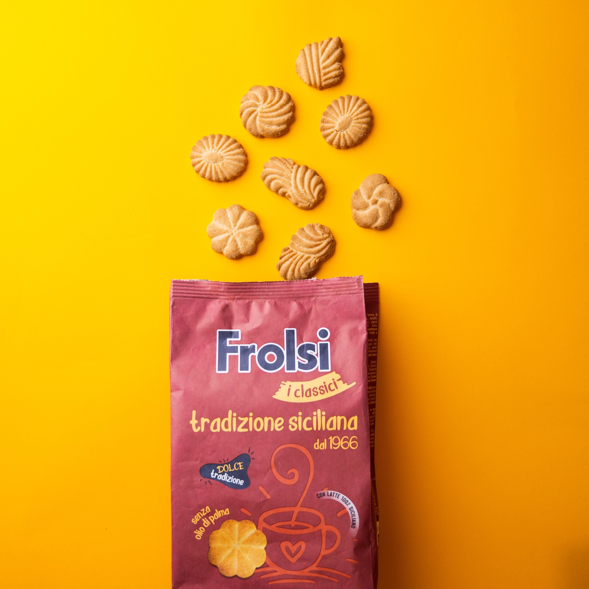 shooting campagna pubblicitaria biscotti Frolsi